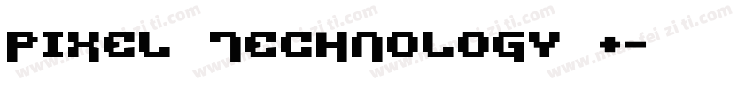 Pixel Technology +字体转换